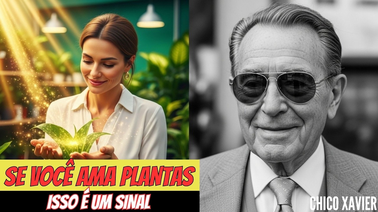 If You Feel a Deep Connection with Plants, Your Soul Is Not Ordinary – Chico Xavier Reveals Why
