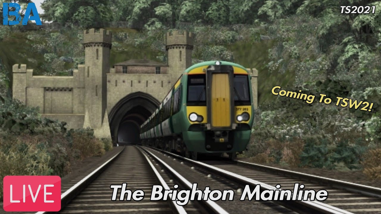 Brighton Mainline LIVE|Train Simulator (Coming In Rush Hour)