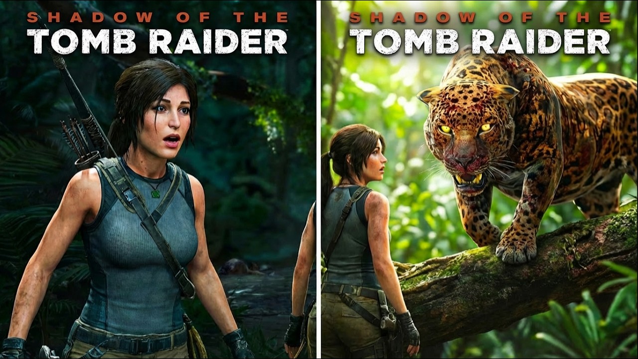 Lara Takes Down a GIANT Tiger in Shadow of Tomb Raider  (FULL GAME) PART 2 /#uniqueshanigamerz