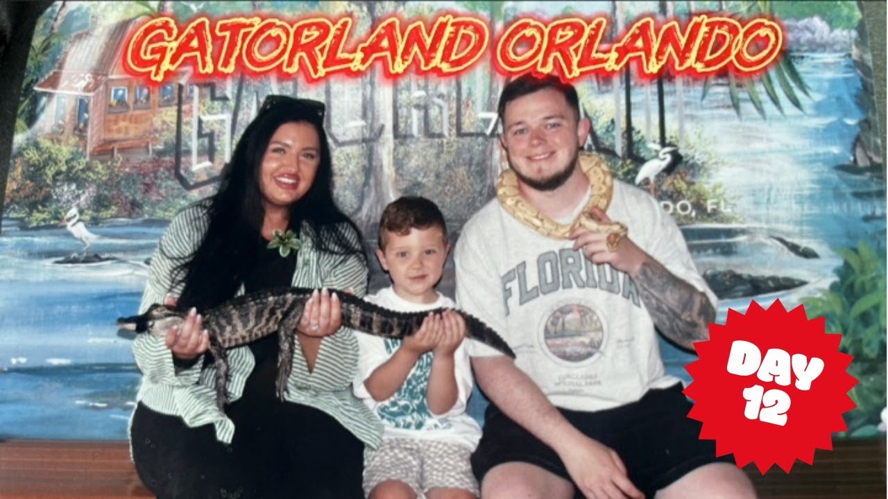 Florida Day 12 Vlog 2025 | Gatorland, Hollywood Studios & EPCOT | Dinner at Sebastian’s Bistro