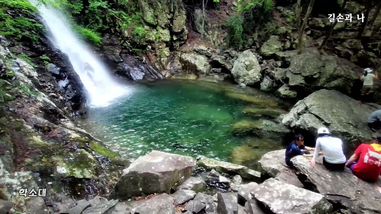 가지산 숨은 비경 학심이 계곡 탐방 나선폭포 와 학소대 천문사 원점회귀 12km