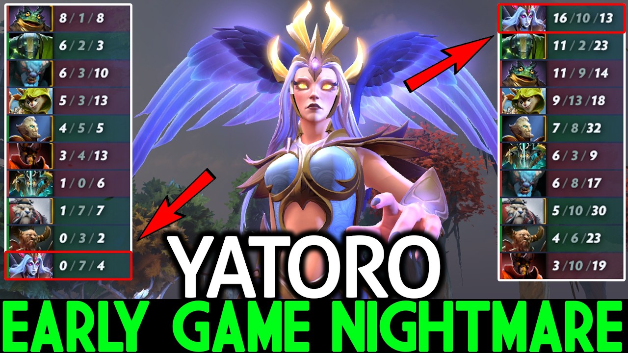 YATORO [Vengeful Spirit] Провальное начало и монстр в лейте Dota 2