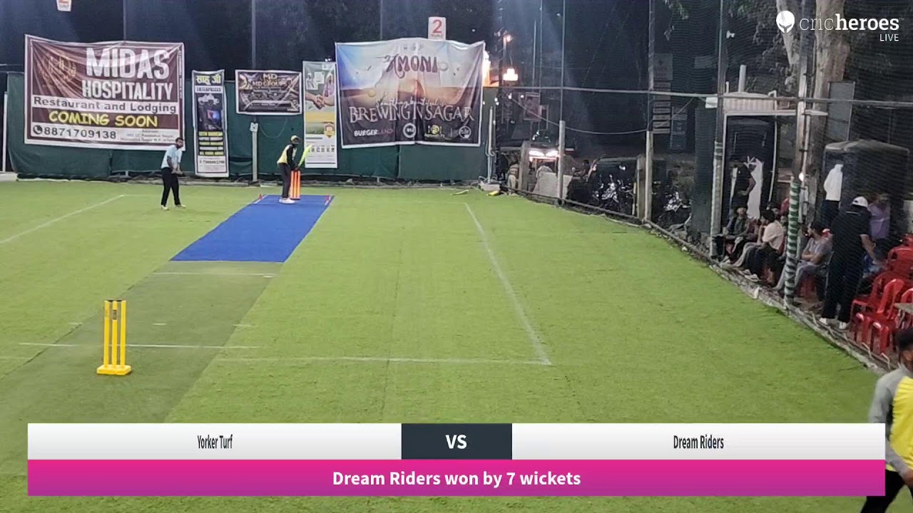 Yorker Turf vs Dream Riders live cricket match | MAKRONIA PREMIER LEAGUE 2.0 live - yorker turf Sag