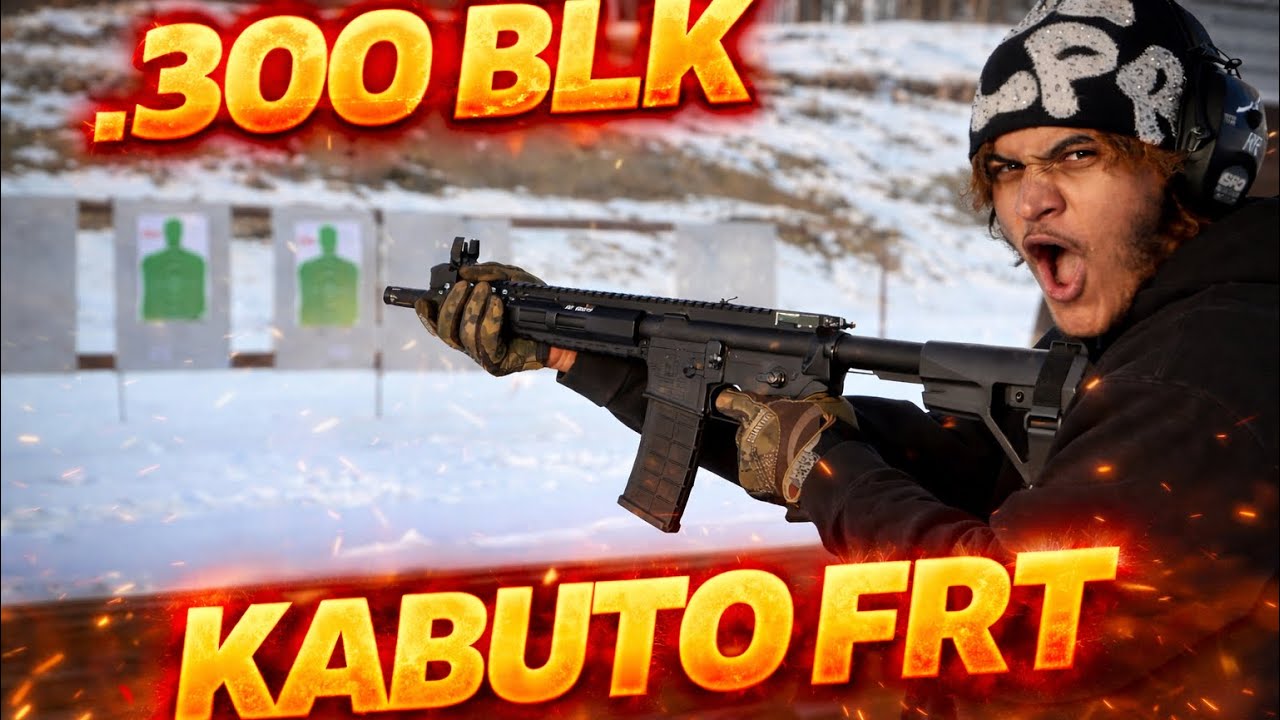 This AR Platform Is INSANE… Kabuto FRT Test 🔥 | .300 BLK Setup