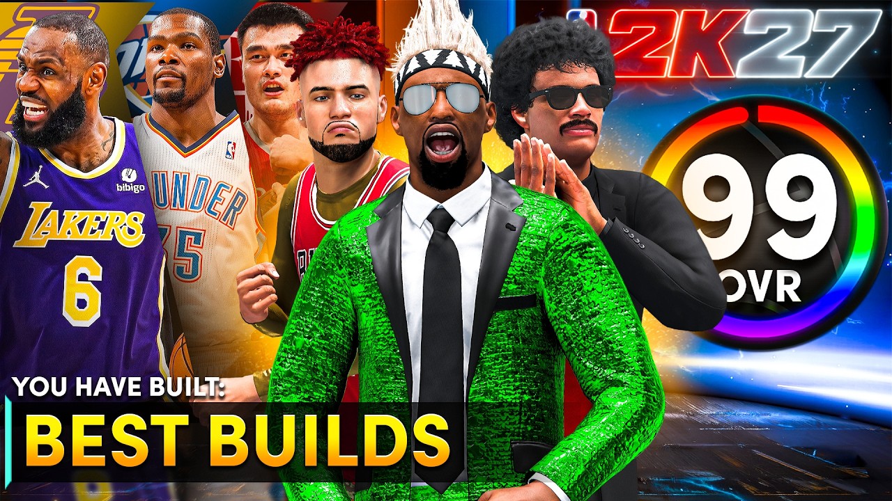ЛУЧШИЕ СБОРКИ В NBA 2K27 (Защитники, игроки, эффективно сдерживающие соперника, Центровые)