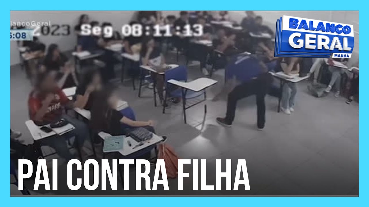 Pai invade escola e ameaça a própria filha de 15 anos