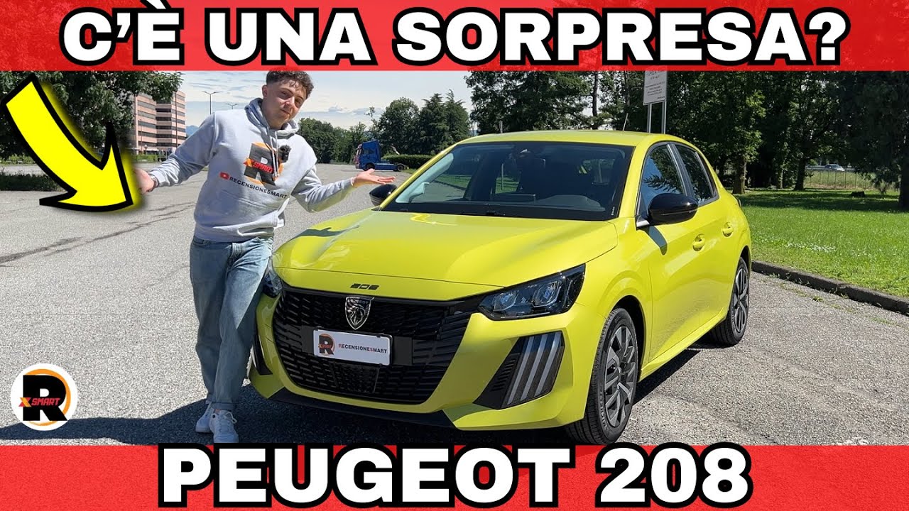 PEUGEOT 208 (2024) - DA 20 MILA EURO? - Test Drive PRO e CONTRO