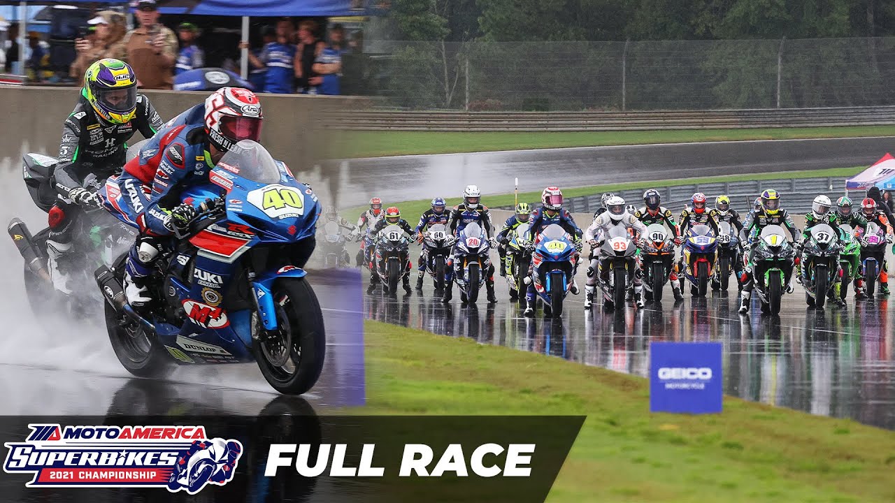 MotoAmerica Supersport Race 1 at Alabama 2021