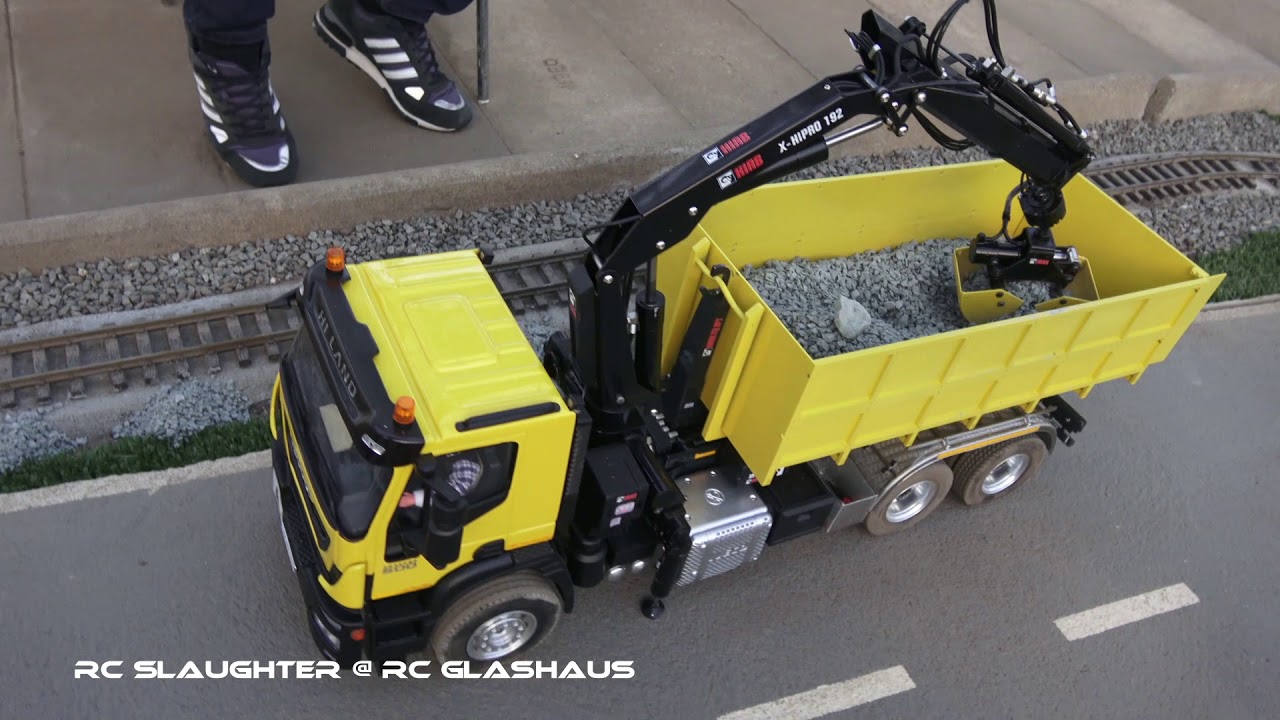 RC Dozer T 100 / RC Truck with Crane IVECO, MAN, Mercedes Benz Super mashienes