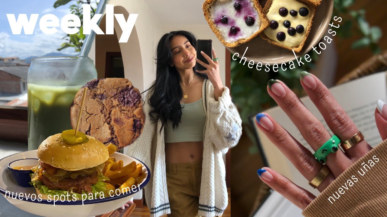 WEEKLY | haciendo las cheesecake toasts de TikTok, probando nuevos restaurantes, ordenando la casa