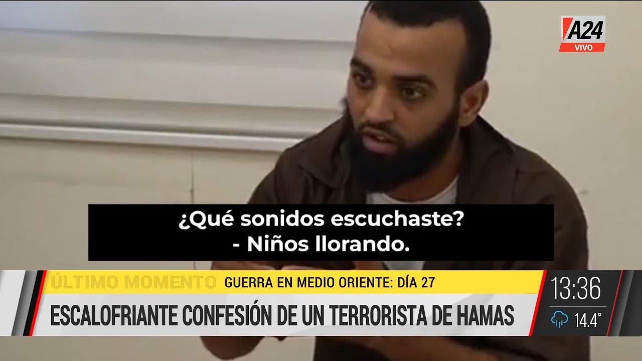 🔴 CONMOCIÓN: un video muestra la crueldad de los terrorista de Hamas atacando a civiles en Gaza