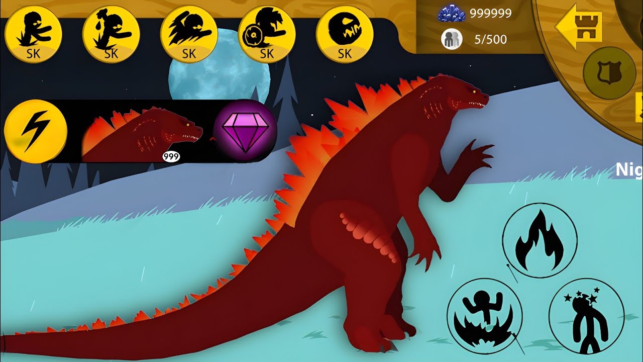 Godzilla Bloodbath-Stick War Legacy Vip Mod 2026
