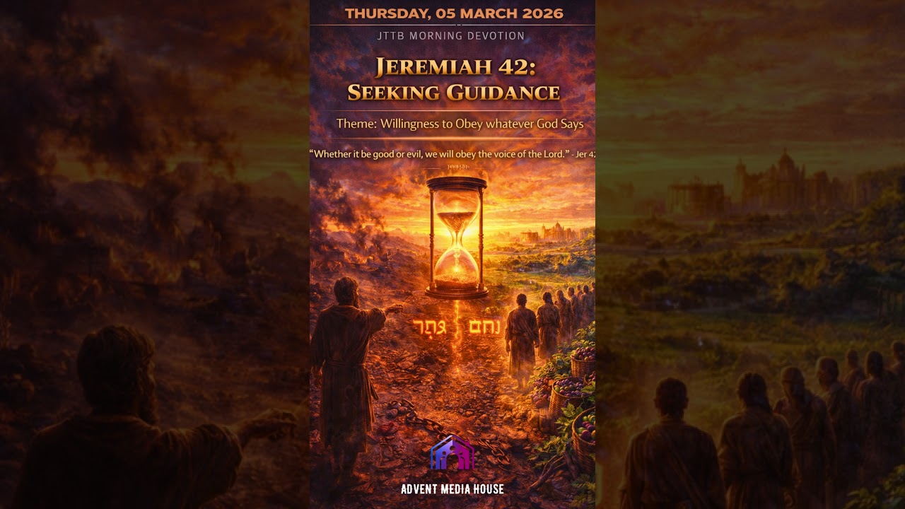 🧭 JEREMIAH 42 — SEEKING GUIDANCE