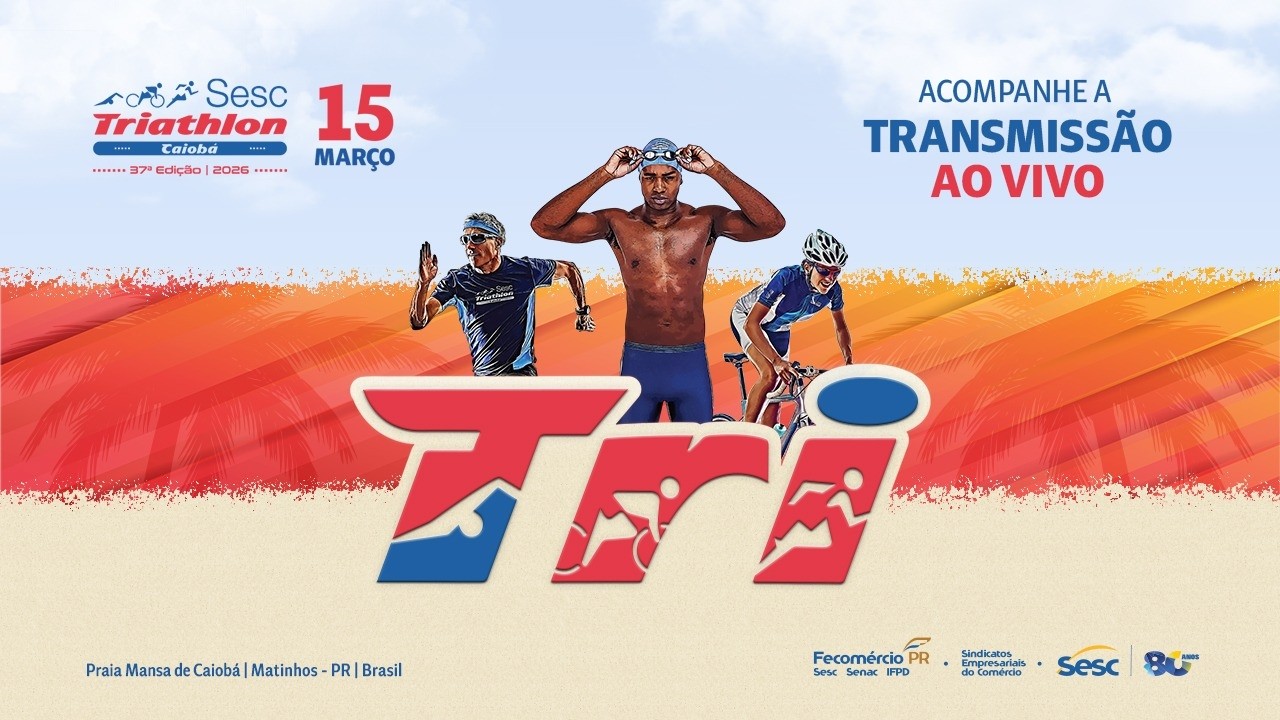 [AO VIVO] 37&ordm; Sesc Triathlon Caiob&aacute;