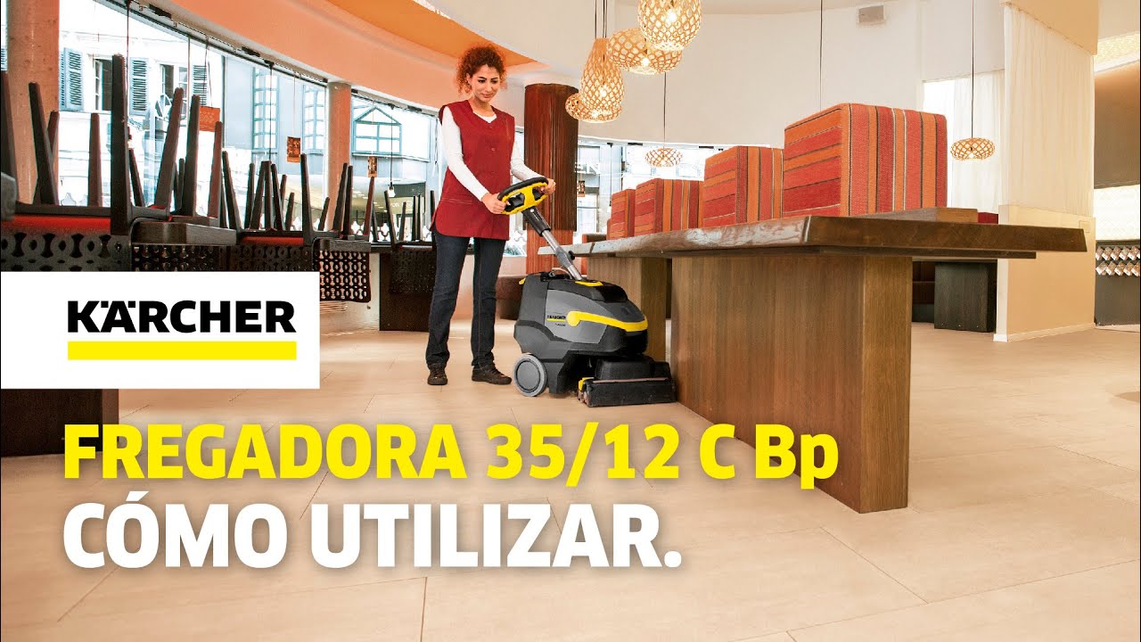 Cómo utilizar la fregadora BR 35 12 C BP