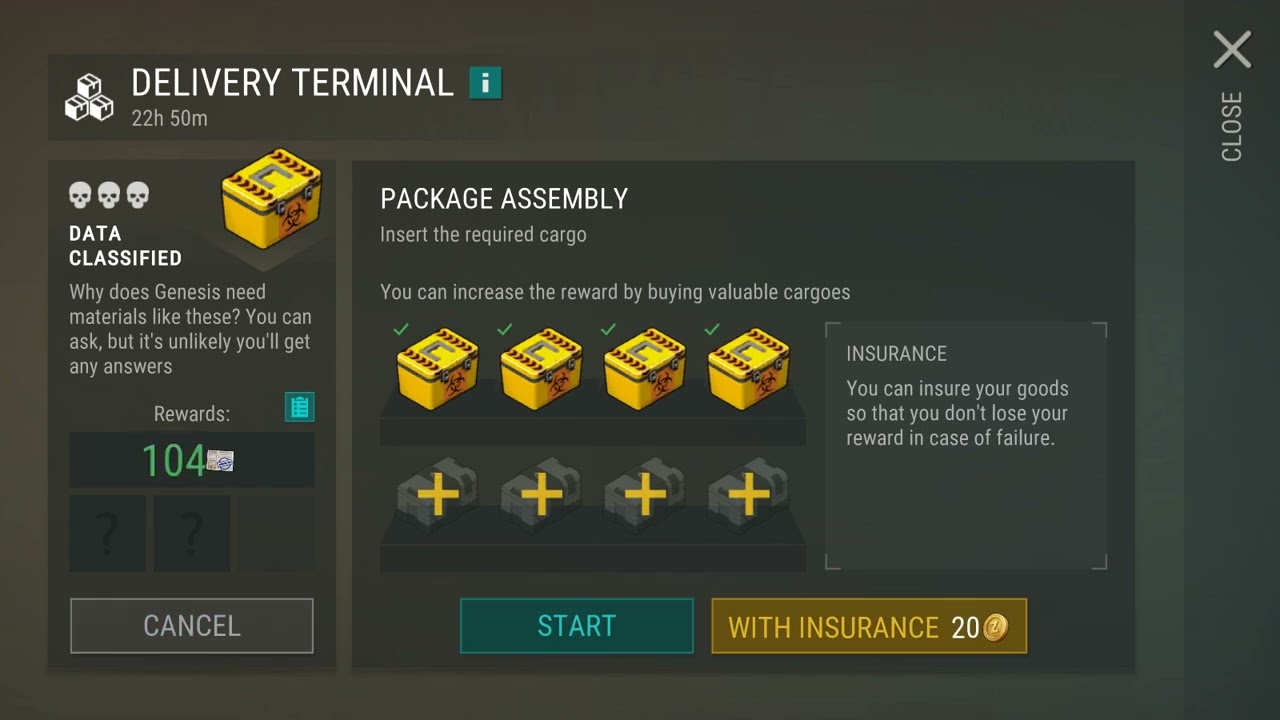 delivery event