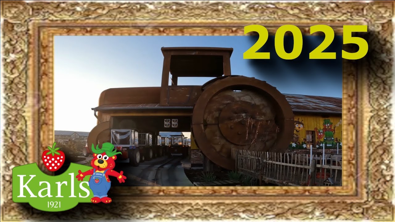 Onride: Treggerbahn (Traktorbahn) &mdash; Karls Erlebnis-Dorf Loxstedt (Full Ride)