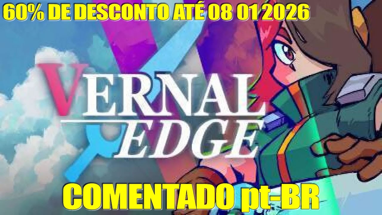 Vernal Edge — геймплей на PS5 с комментариями — субтитры на бразильском португальском языке.