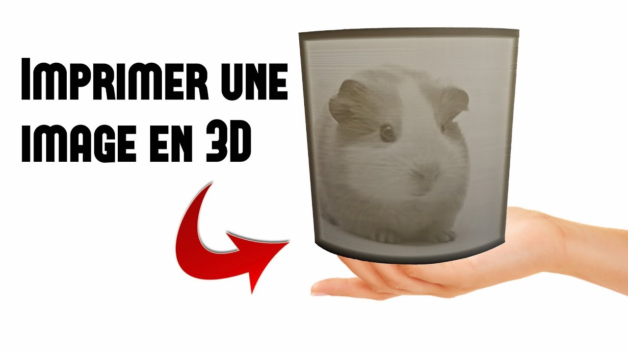 Comment imprimer une image en 3D - Lithophanie 3D