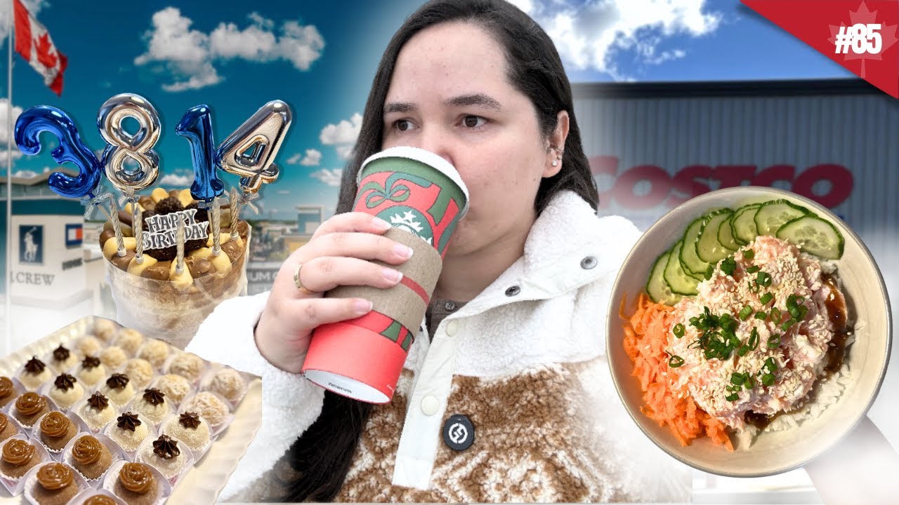 Compras no VAUGHAN MILLS OUTLET  - TORONTO  🛍️  | Fiz POKE 🍣 | Aniversário com comida BRASILEIRA 🇧🇷🍰