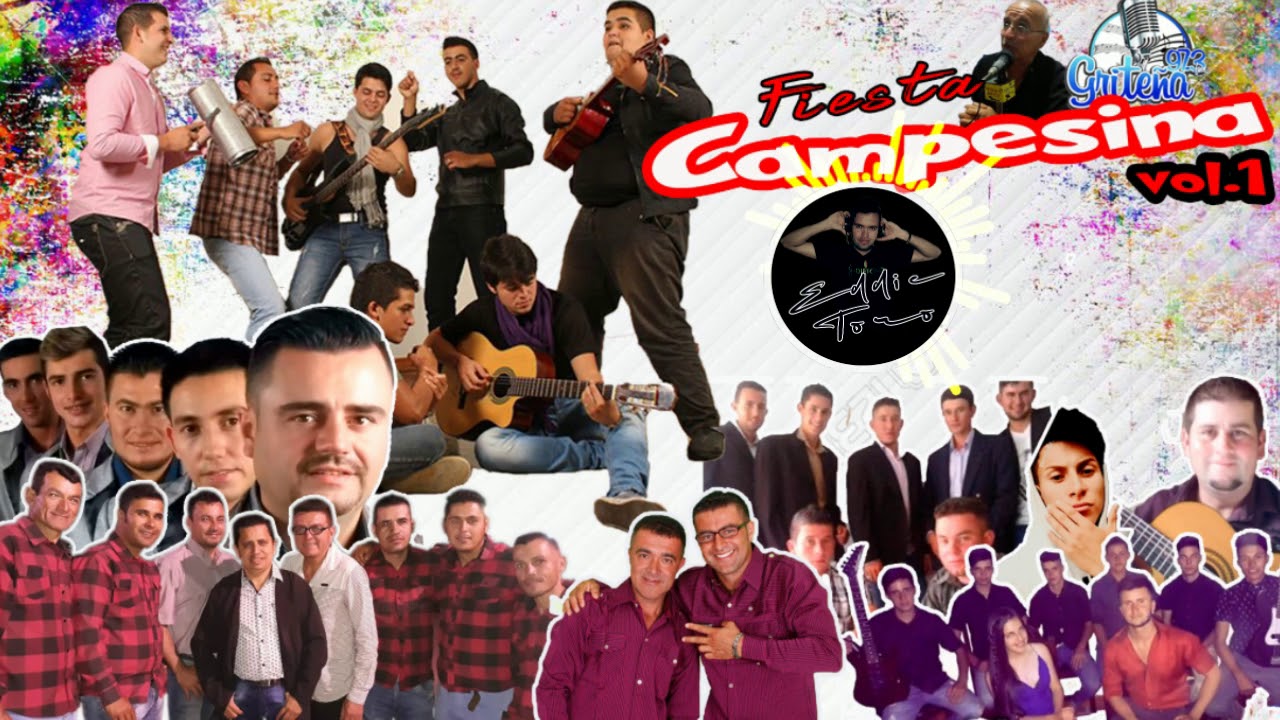 FIESTA CAMPESINA MIX DJ EDDIE TORO ( los novatos, Eminente, hrnos ramirez y mas )