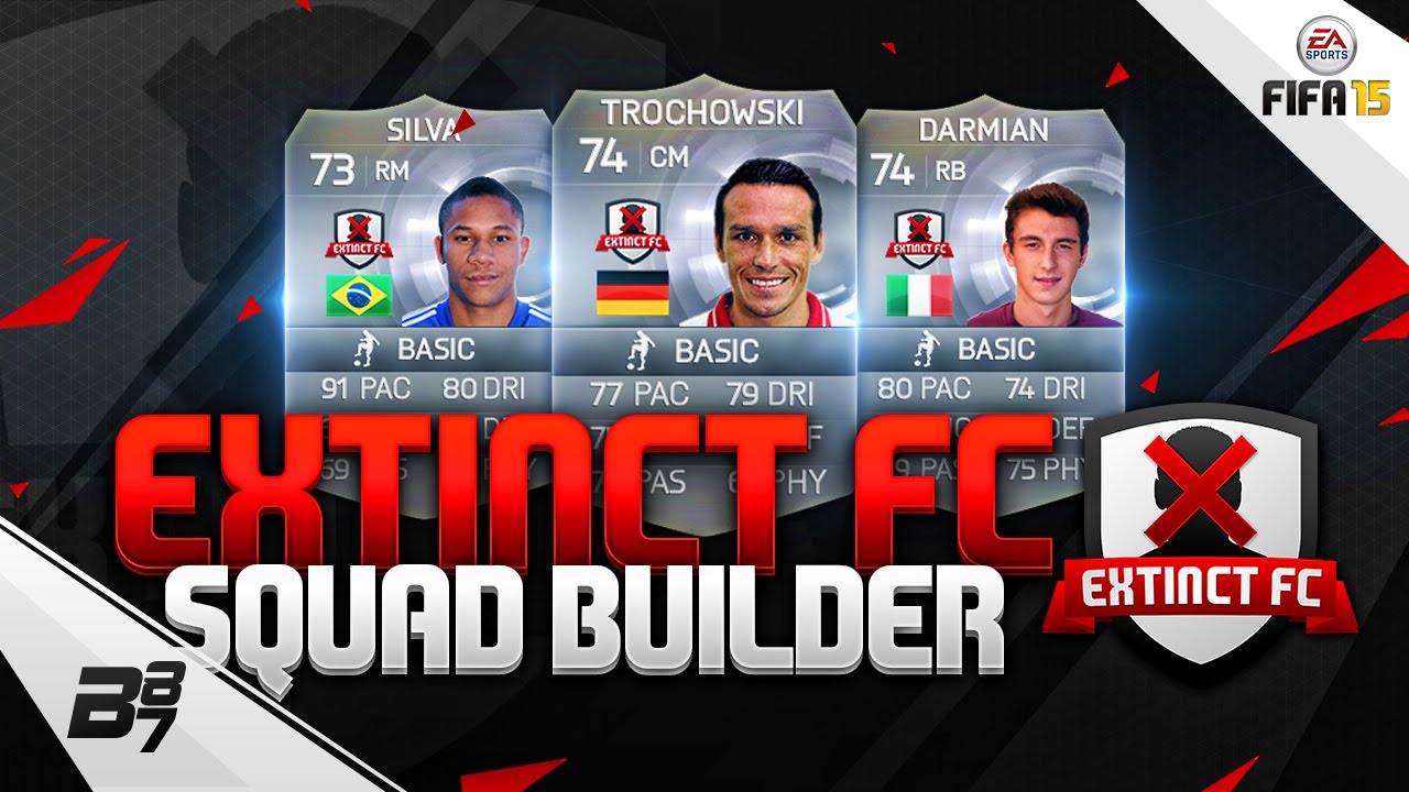 SILVER EXTINCT FC w/ MAN UTD DARMIAN AND ARSENAL SILVA | FIFA 15