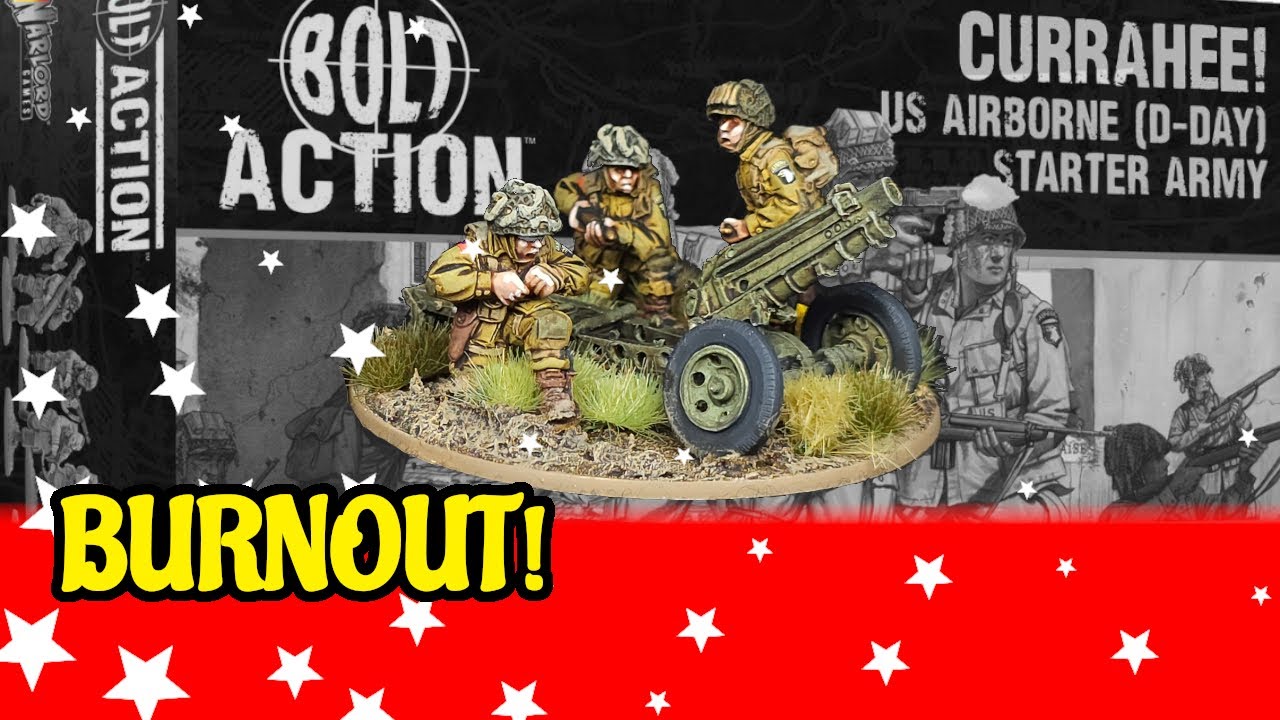 Burnout is a Problem! US Airborne Army - Hobby Vlog 2