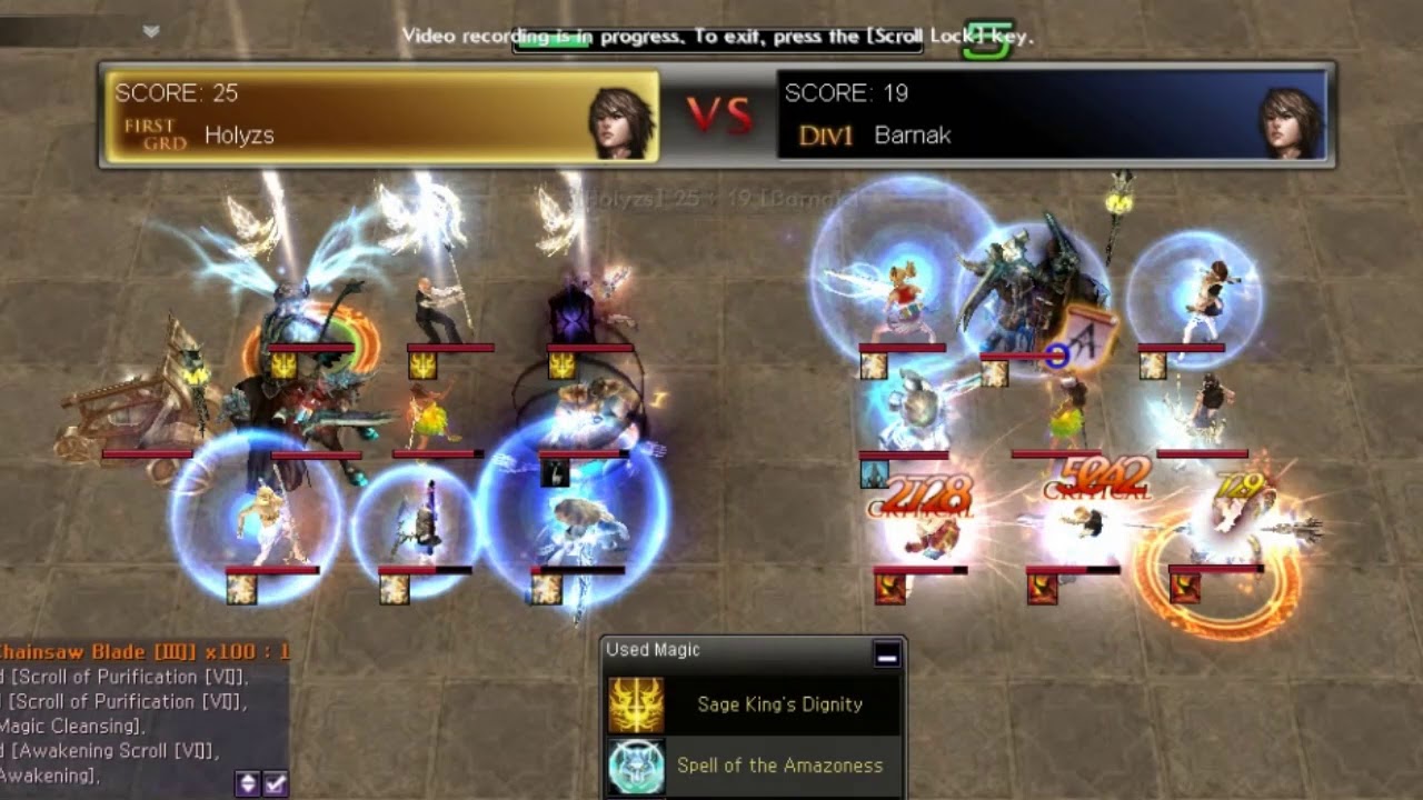 Titan 29_04_2019 - Holyzs (Gun) vs Barnak (Axe) - Atlantica Online Valofe