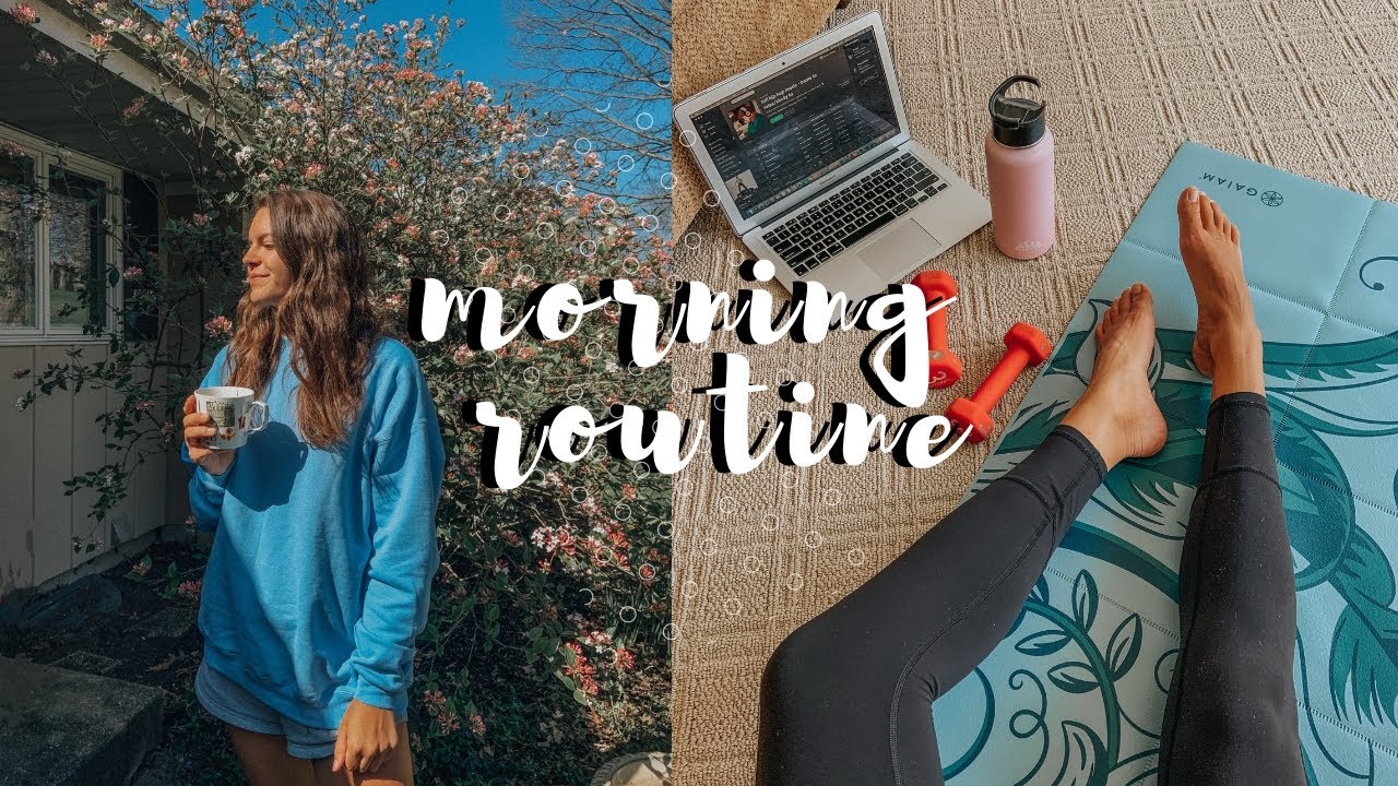 quarantine morning routine | relaxing & being productive