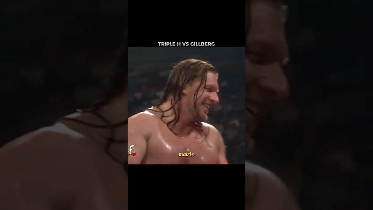 Triple H vs GillBerg 🥶 | Smackdown 1999 🥵 | Match Edit 💥