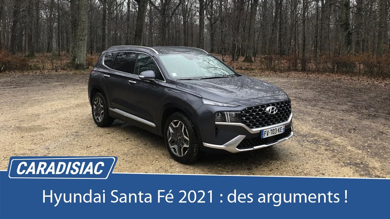 Essai - Hyundai Santa Fe (2021) : 7 places et deux moteurs hybrides