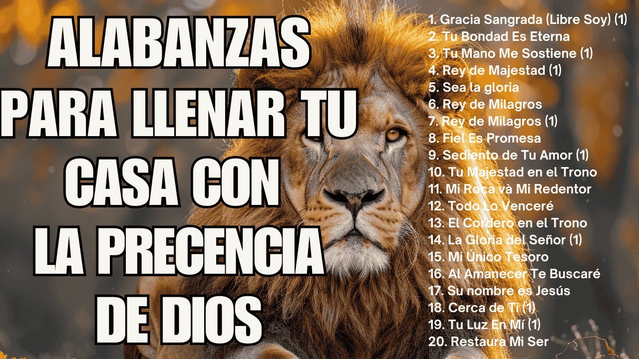 TOP 20 LAS MEJORES CANCIONES CRISTIANAS DE ADORACIÓN✝️ ALABANZAS PARA EXPULSAR TODO MAL DE TU VIDA✝️