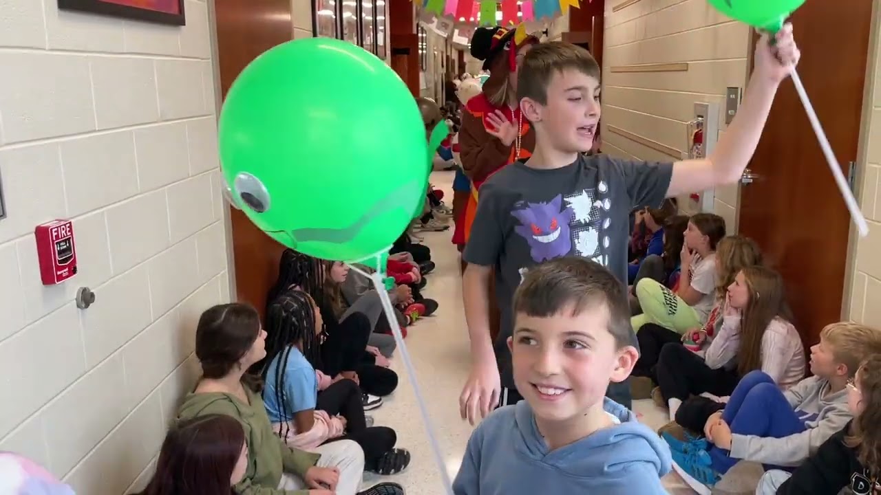 Balloons Over East Coventry Elementary School - November 25, 2025