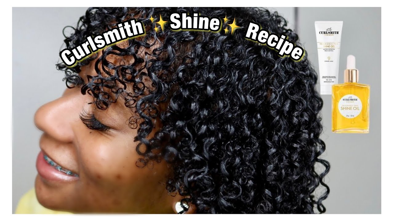 Trying Curlsmith's New Shine Recipe Line