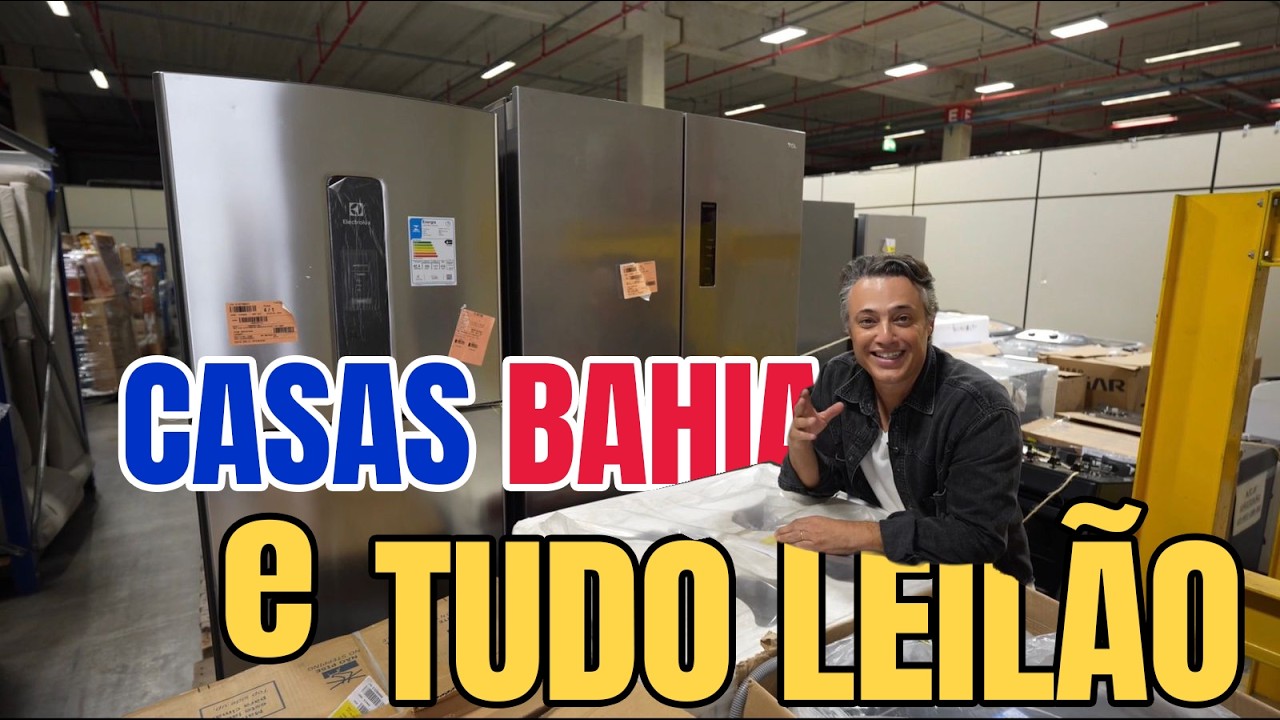 COM R$ 70 REAIS JÁ DÁ PARA COMEÇAR NO LEILAO DE GELADEIRAS, FOGOES, TVS, SOFÁS, CELULARES E NOTEBOKS