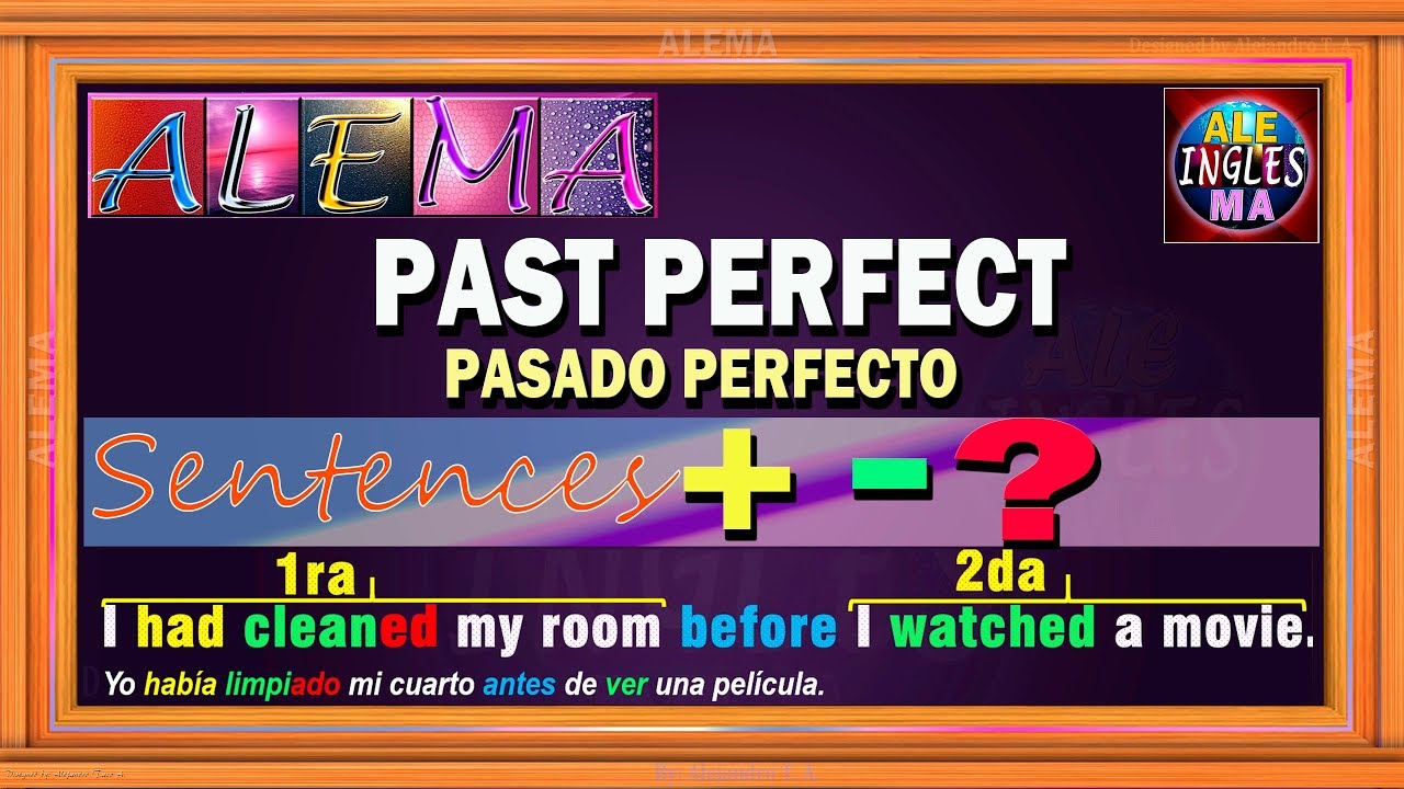 Pasado Perfecto En Inglés – Oraciones Afirmativas Interrogativas, Negativas | Lección # 36