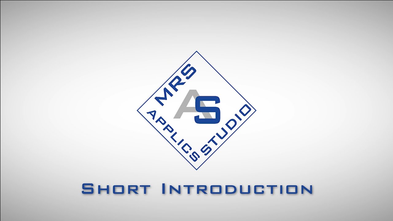 MRS Applics Studio - Graphical Programming Software