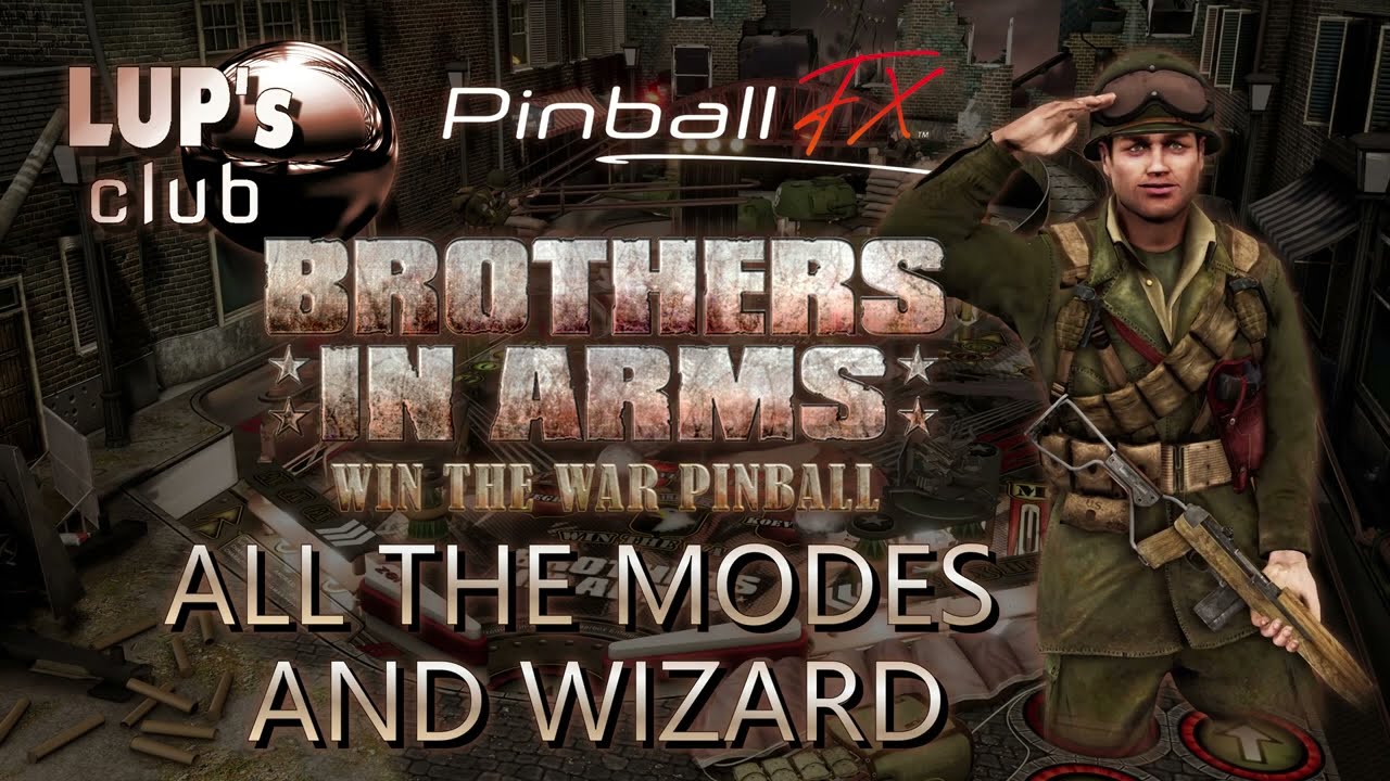 Pinball FX ⚙️ Gearbox Pinball: Brothers in Arms: Win the War Pinball ► All the modes & Wizard