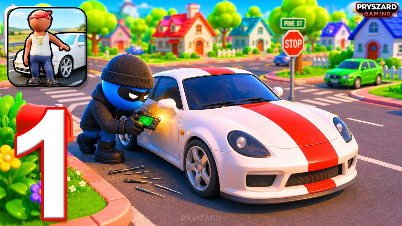 Car Theft Rush - Gameplay Walkthrough Part 1 - My Car Empire (iOS, Android)