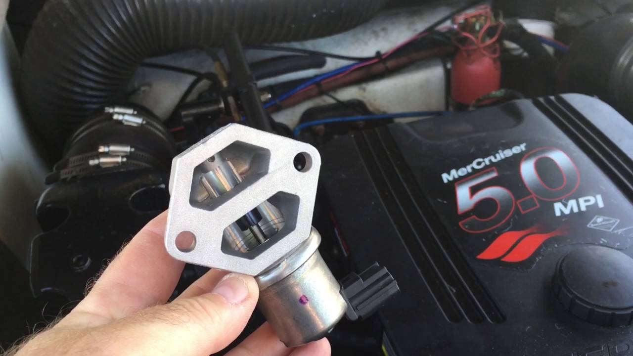 Mercruiser 5.0 MPI IAC valve replacement