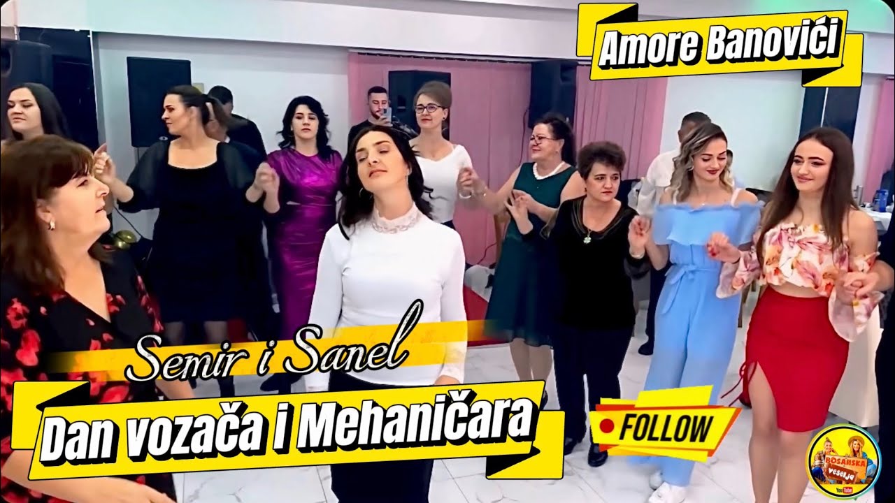 Dan vozača i mehaničara zabava uz Semira i Sanela restoran "Amore" Banovici
