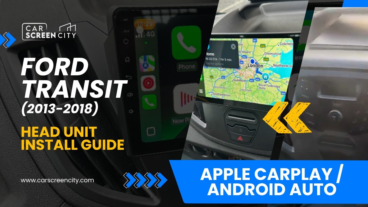 Ford Transit MK-8 (2013-2018) Screen Installation | Full Guide