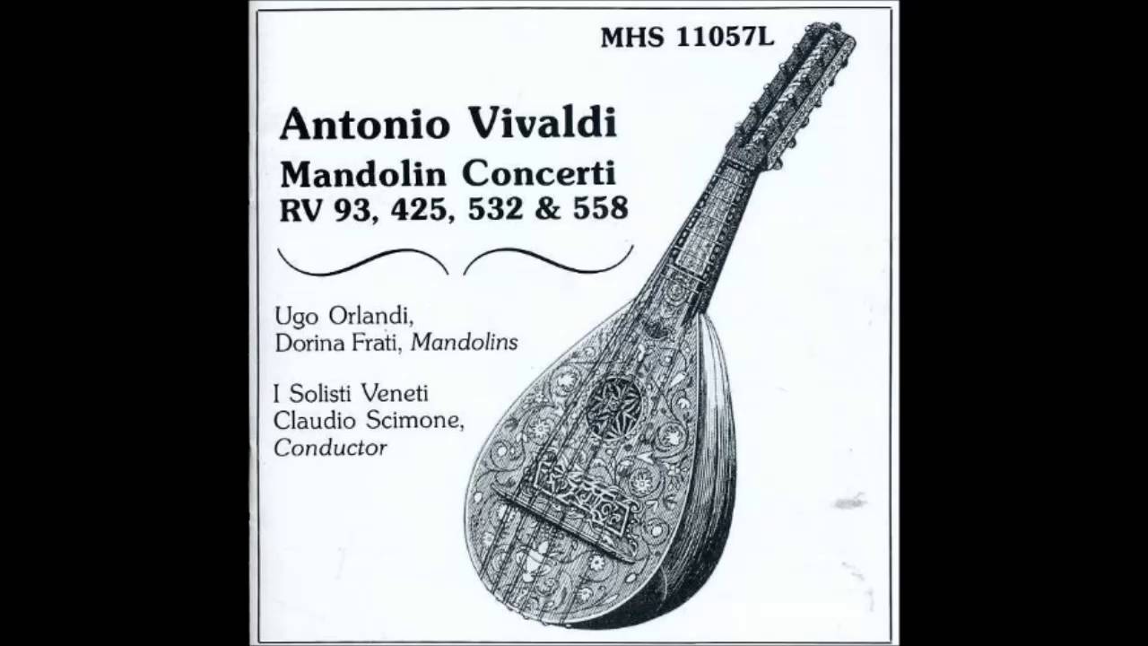 Vivaldi ~ Mandolin Concerti - (cond. Scimone) - 1984