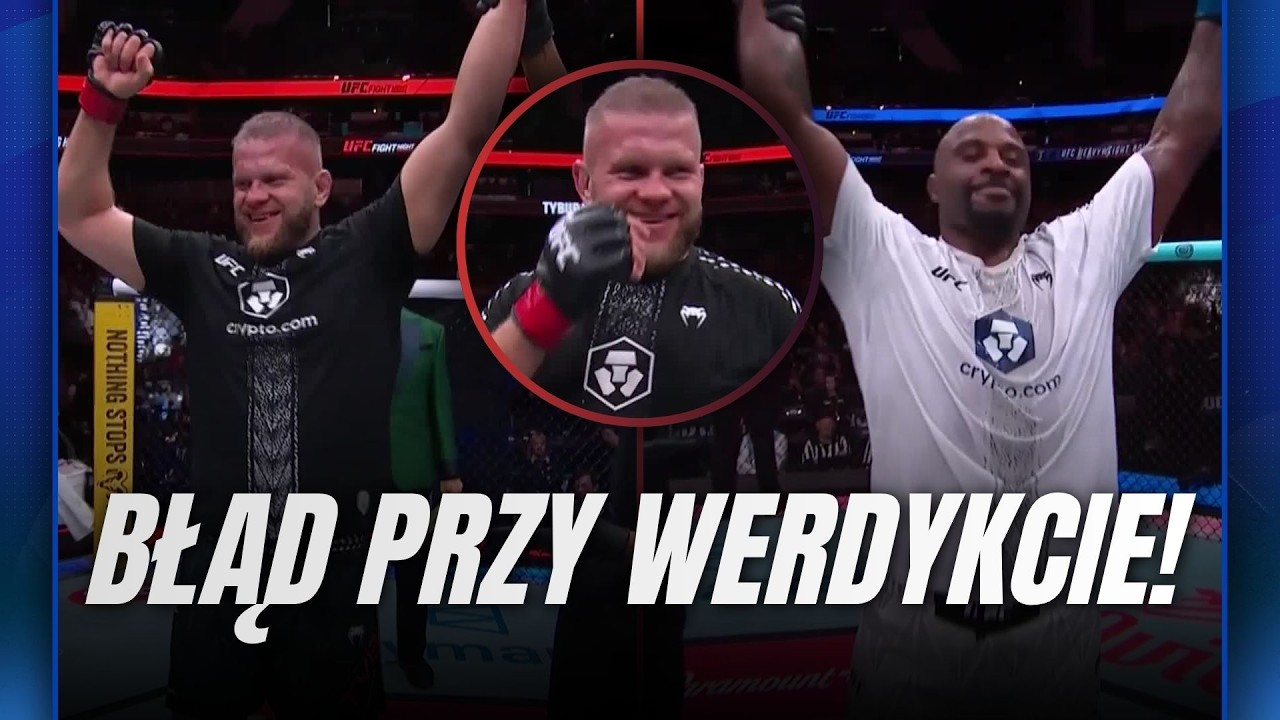 BŁĄD PODCZAS WERDYKTU! SKR&Oacute;T WALKI: TYBURA - FORTUNE | UFC FIGHT NIGHT 271