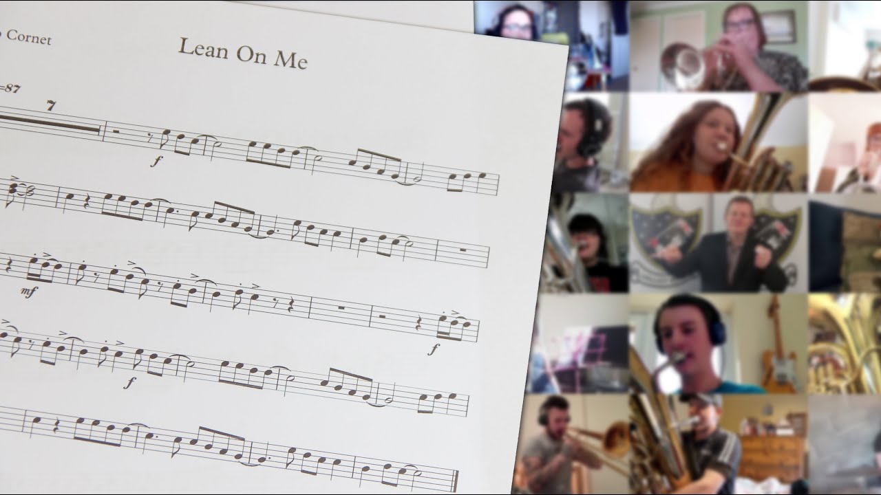 Lean on Me (Bill Withers) - Virtually Performed by Valley Brass Band