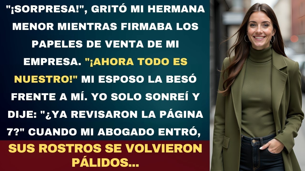 Mi Esposo Me Engañó con Mi Hermana y Vendió Mi Empresa, Pero No Sabían Que Todo Era Una Trampa
