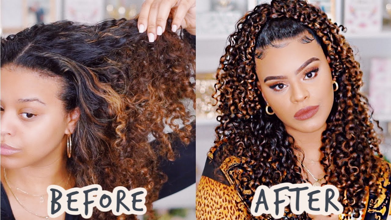 OGX NEW PRACAXI LINE REVIEW + ELONGATED WASH & GO TUTORIAL!