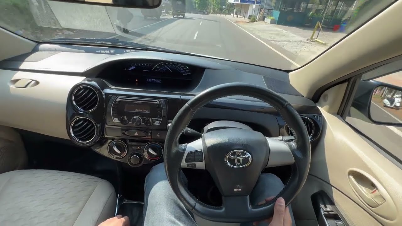 POV Drive | 2020 Toyota Liva Etios Diesel Manual | Best Hatchback | Kerala Road | Jonnxoo