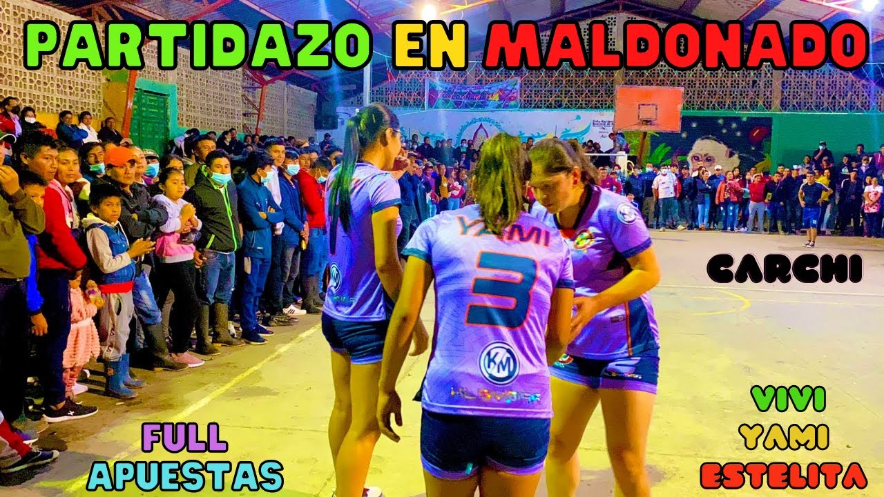 ★PARTIDAZO DE ECUAVOLEY EN MALDONADO (CARCHI)★🙀🇪🇨|LAS VIVIS vs SEL. DE TALLAMBÍ|‼️FULL ACCIÓN‼️🔥