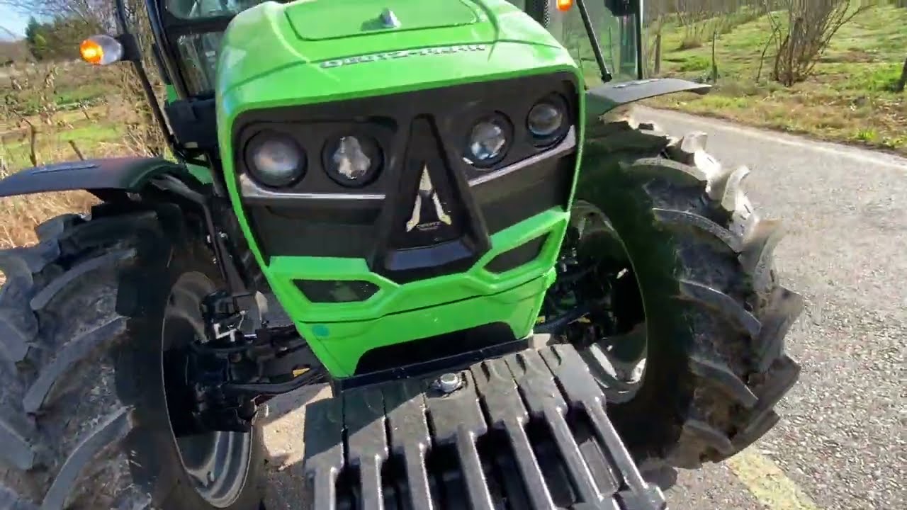 SIFIR DEUTZ FAHR 4090 GELDİ - TEST VİDEOSU